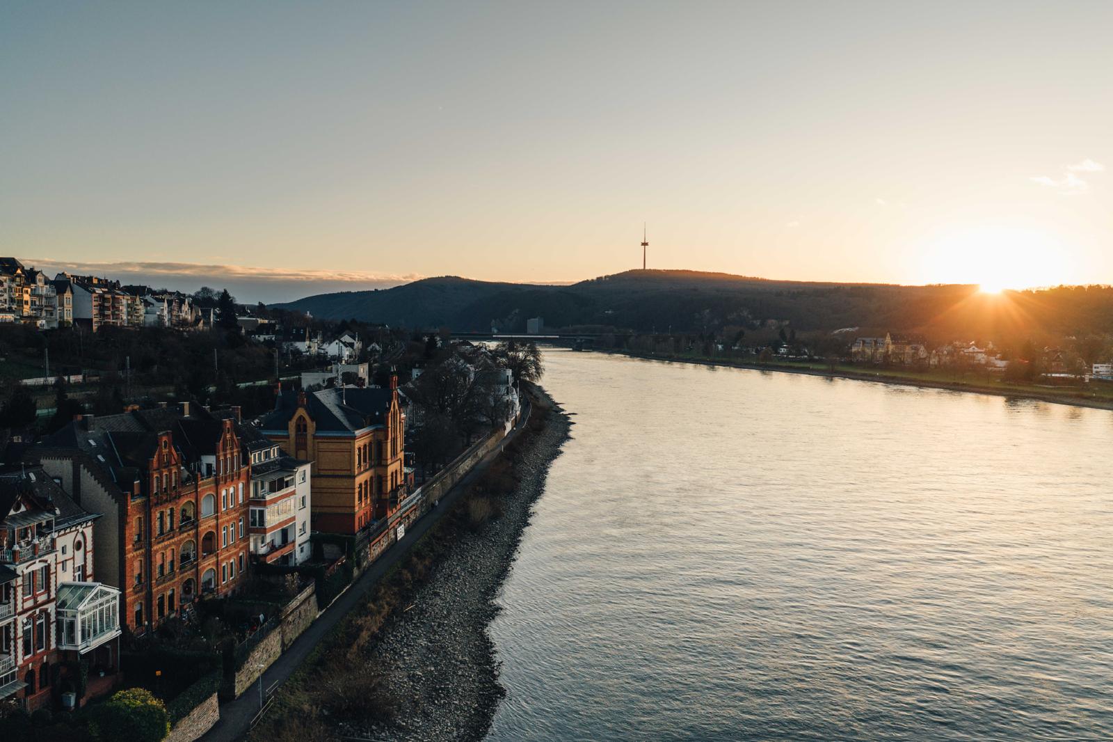 Lage Koblenz Pfaffendorf Rheinblick